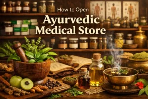 how to open ayurvedic medical store