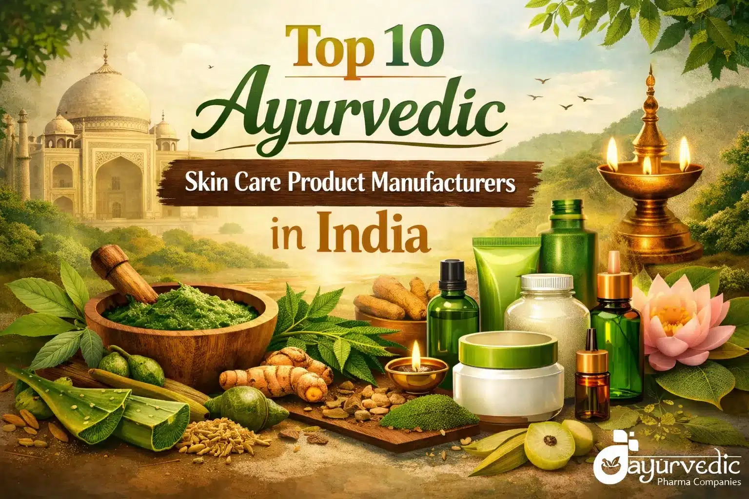 ayurvedic skin care product manufacturers in India