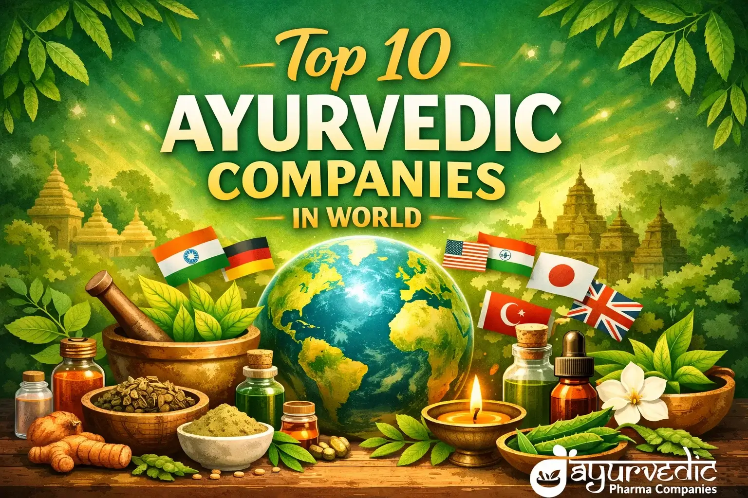 top 10 ayurvedic companies in world